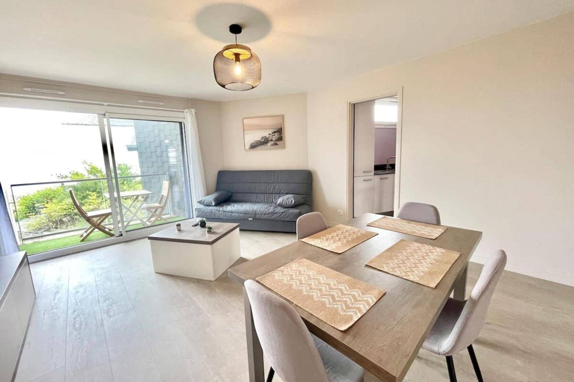 Royal Appartement De Standing - Face A L'Ocean Ploemeur Bagian luar foto