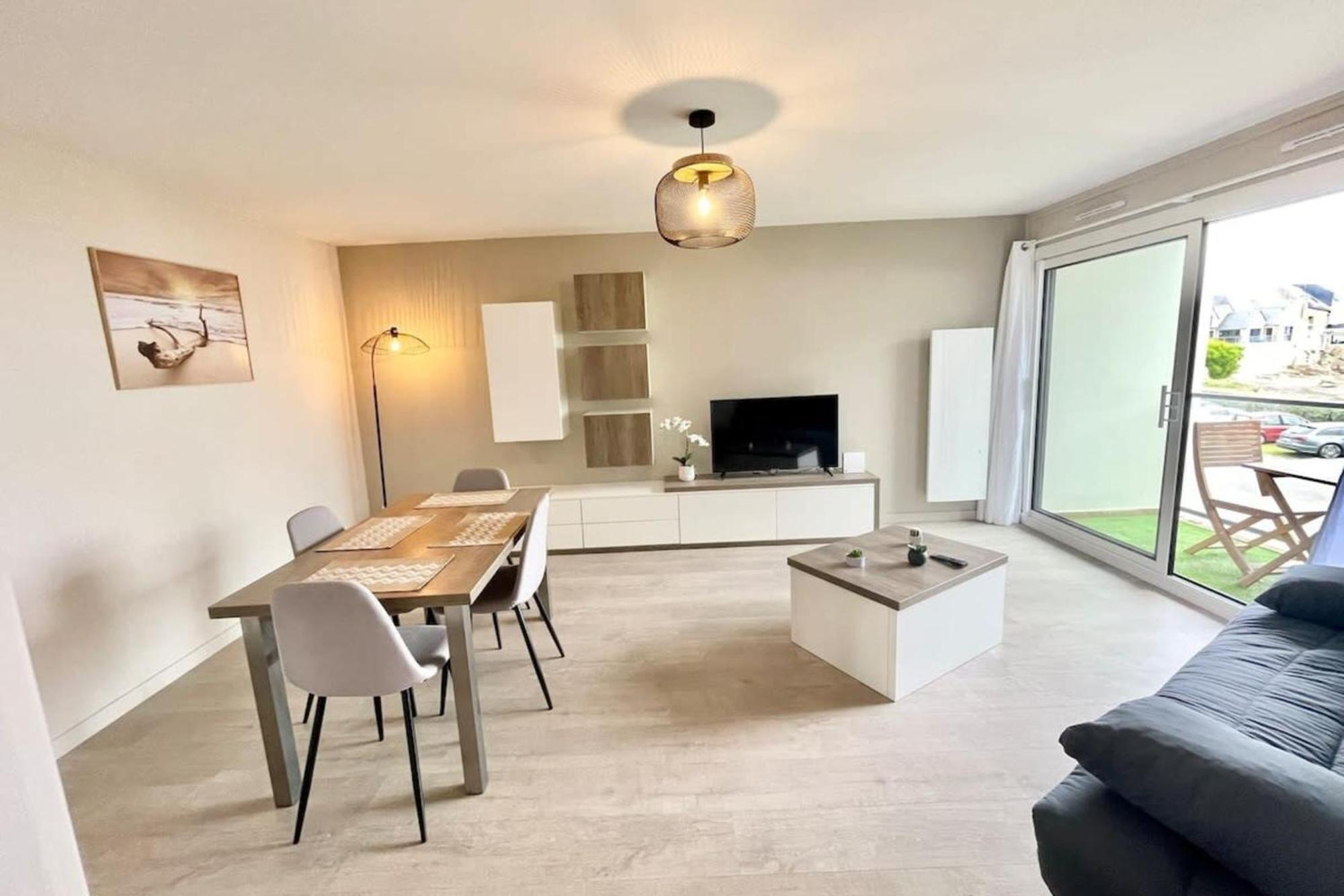 Royal Appartement De Standing - Face A L'Ocean Ploemeur Bagian luar foto