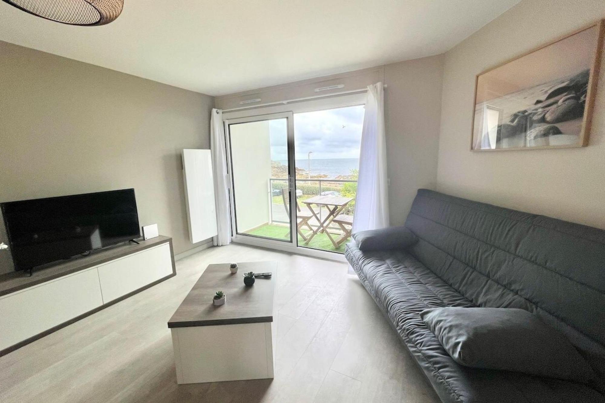 Royal Appartement De Standing - Face A L'Ocean Ploemeur Bagian luar foto